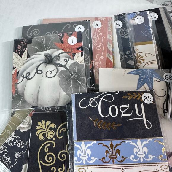 New magical budgeting “pumpkin patch” 1-100 mini envelope saving challenge w/box - Picture 2 of 11